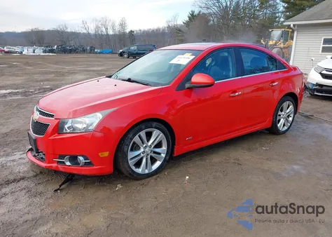 2012 Chevrolet Cruze Ltz z USA, uszkodzony, nr VIN 1G1PH5SC4C7192393